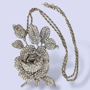 Vintage Le Chateau Rhinestone Rose